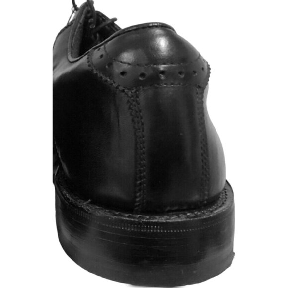 NEW $400 Justin Boots Golf Shoes!  Black  Handcrafted Leather  Dress Style  WIDE